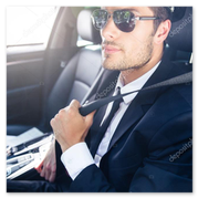 Interni auto con autista